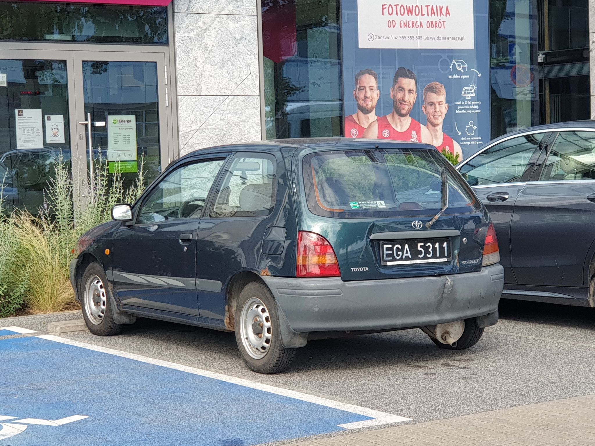 EGA 5311, Toyota Starlet 5th gen 3-door Hatch (P90), 1996–1999