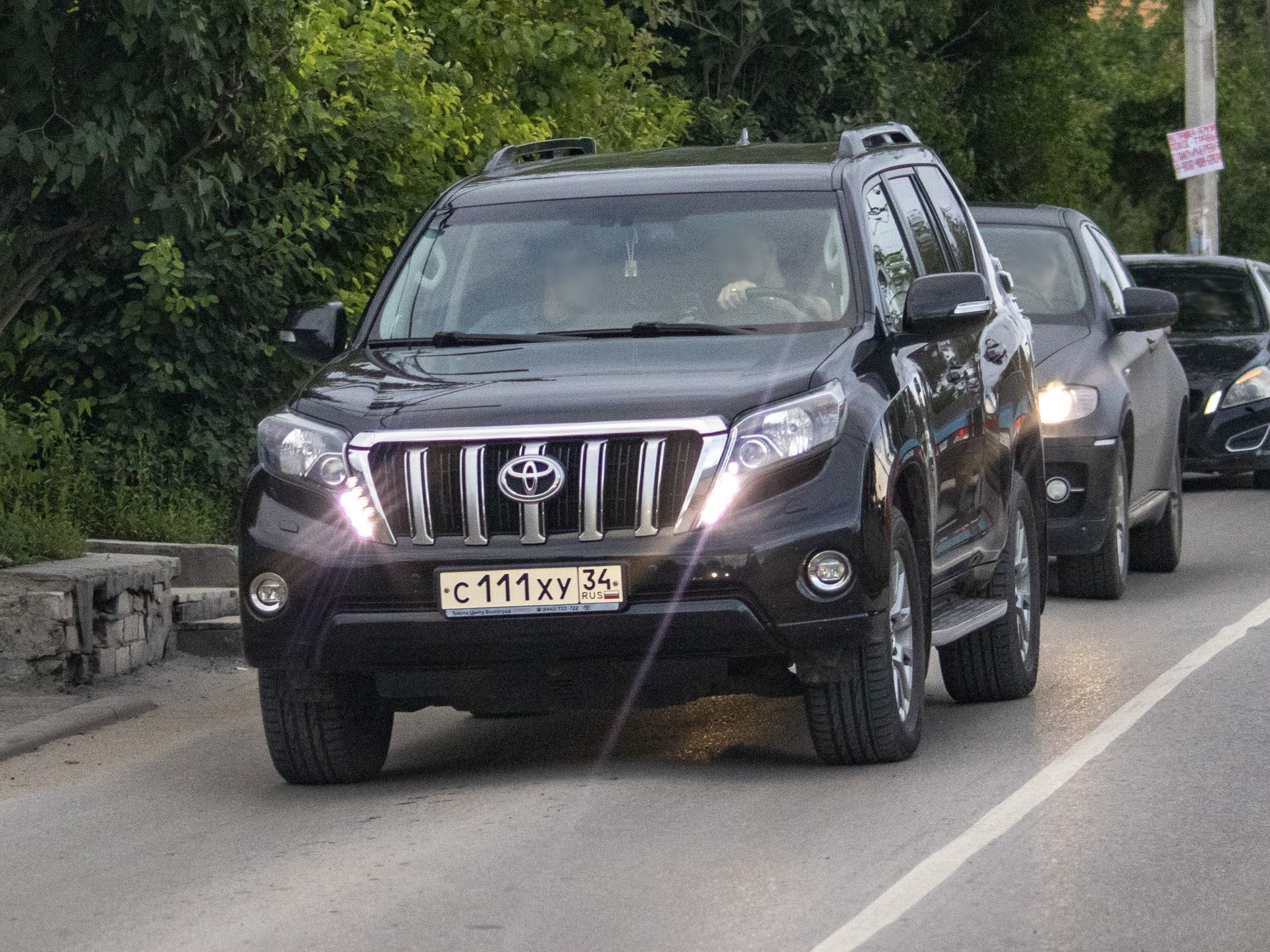с 111 ху 34, Toyota Land Cruiser Prado 4th gen 5-door SUV (J150), 1st facelift, 2013–2017