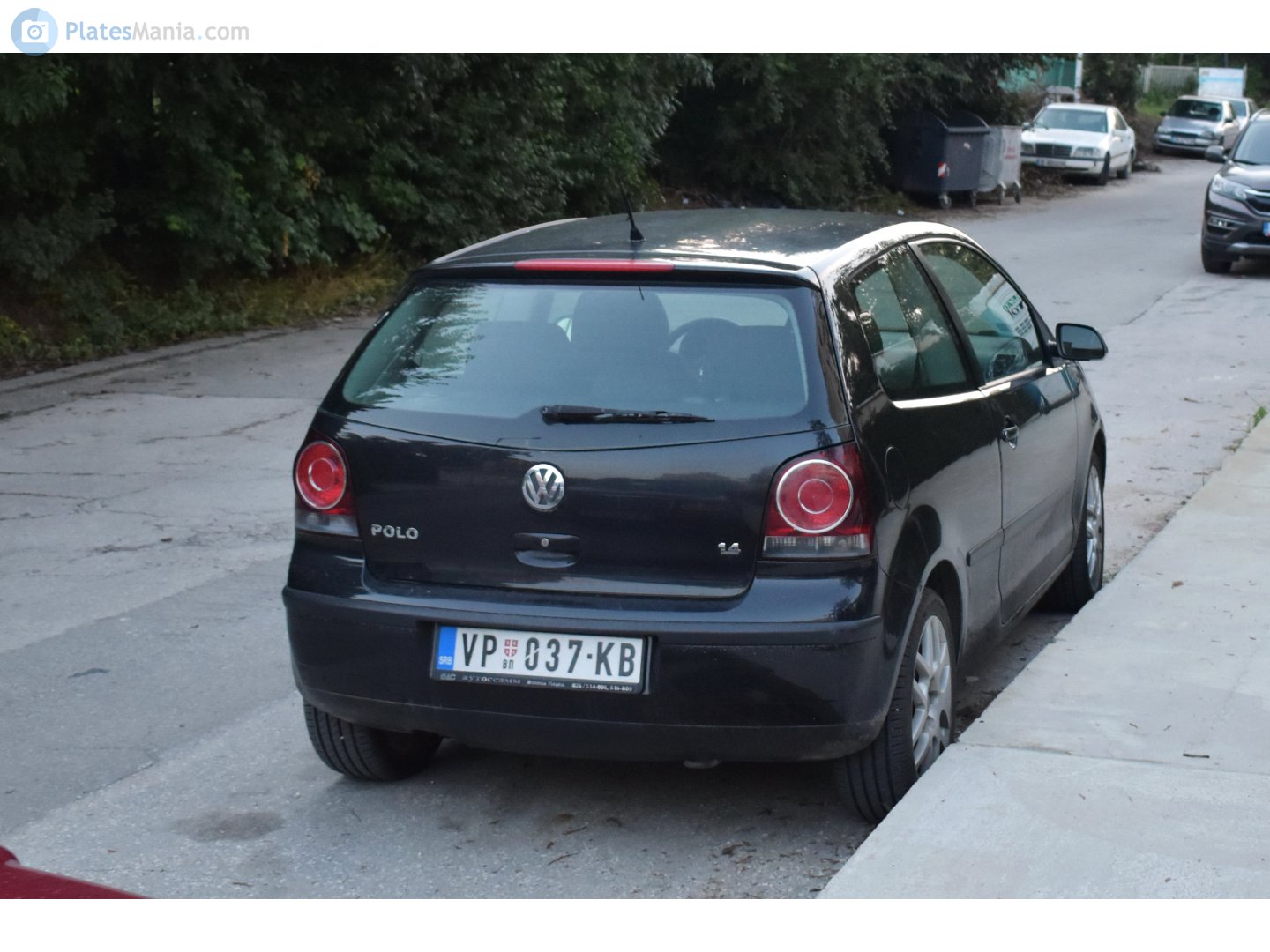 VP 037-KB, Volkswagen Polo 4th gen (Vivo) 3-door Hatch (9N3), facelift, 2005–2010 (–2018 for ZA-market)