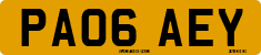 License plate of the United Kingdom, 2001 year system