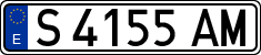 License plates of Spain, 1971 year series