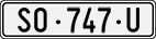 License plate of Switzerland, Dealer (with 
