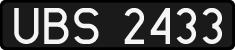 License plates of Poland, 1976 year system