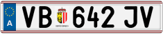 License plate of Austria, Regular plates