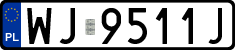 License plates of Poland, Regular car plates