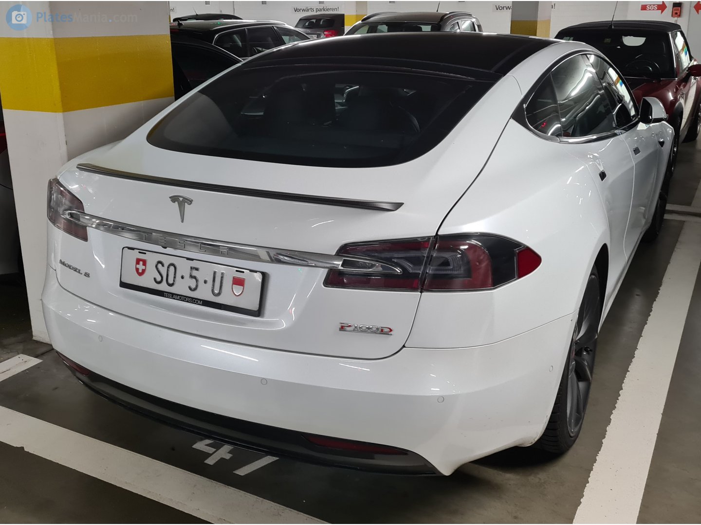 SO 5 U, Tesla Model S 1st gen (5YJS), 2012–