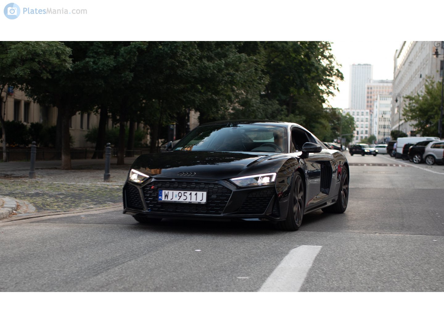 WJ 9511J, Audi R8 2nd gen Coupé (4S3/4SP), facelift, 2018–2024
