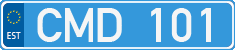 License plate of Estonia, Diplomatic