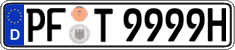 German license plate, Plates for oldtimers (type 