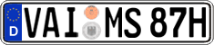 German license plate, Plates for oldtimers (type 