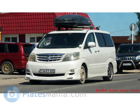 36 RT 892, Toyota Alphard