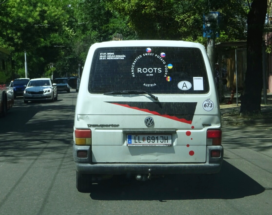 LL 691 JH, Volkswagen Transporter 4th gen Van (T4) (70/7D), 1990–2003