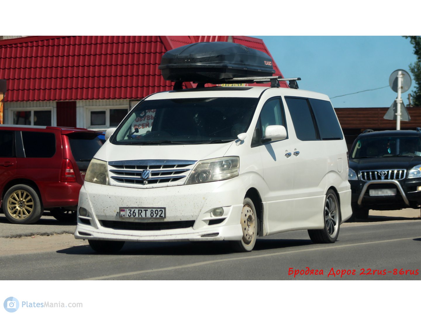 36 RT 892, Toyota Alphard 1st gen (G/V) (AH10), 2002–2008