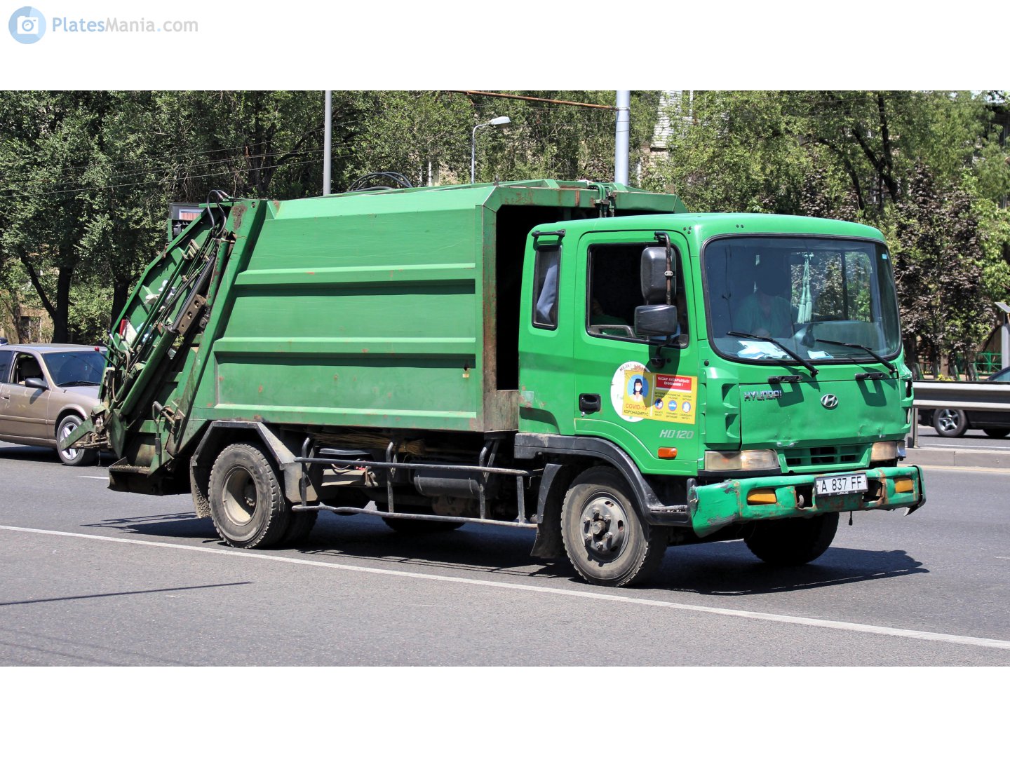 A 837 FF, Hyundai HD120 