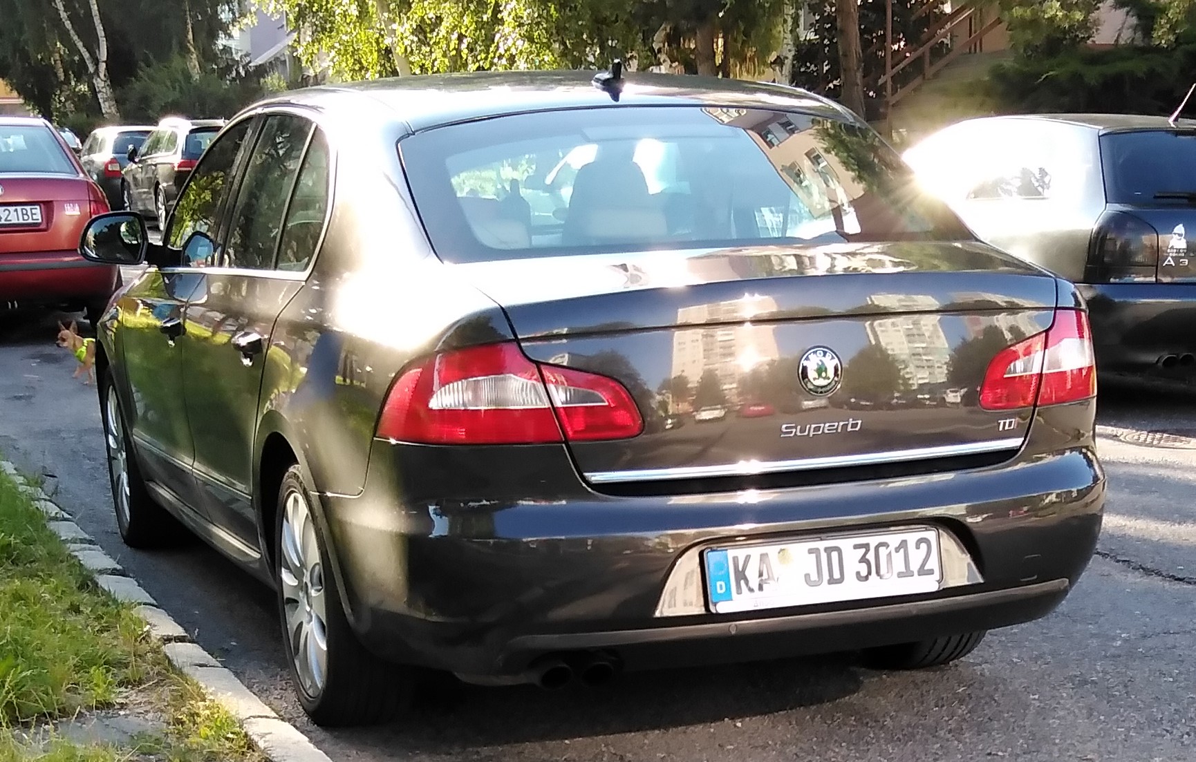 KA JD 3012, Skoda Superb 2nd gen Sedan/Liftback (B6/3T4), 2008–2013