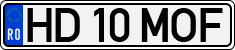 License plate of Romania, Regular plates