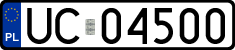 License plates of Poland, Military