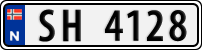 License plate of Norway, Trailers, motorcycles, special vehicles