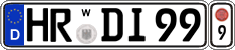 German license plate, Transferable license plates