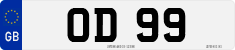 License plate of the United Kingdom, 1903 year system