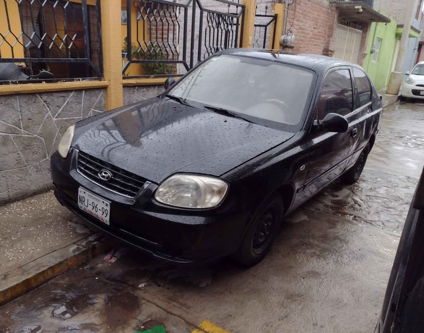NRJ-96-99, Hyundai Verna 1st gen 3-door Hatchback (LC), facelift, 2003–2019