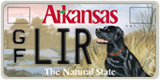 Arkansas, Specialty plates (AB XXXX / XXXXX)