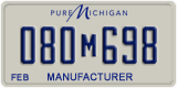 Michigan, Manufacturer (123m456)