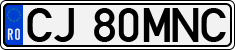 License plate of Romania, Regular plates