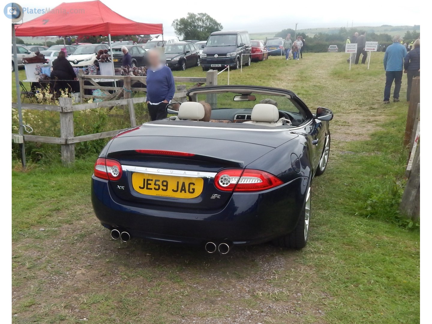 JE59JAG, Jaguar XKR 2nd gen Convertible (X150), 2007–2014