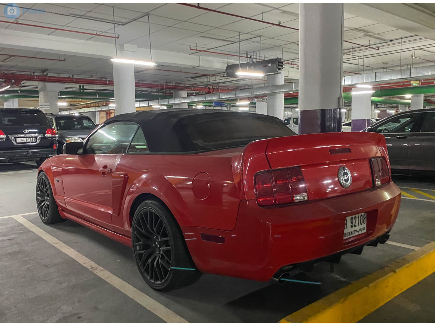 R 92108, Ford Mustang 5th gen 2-door Convertible (S197), 2004–2009