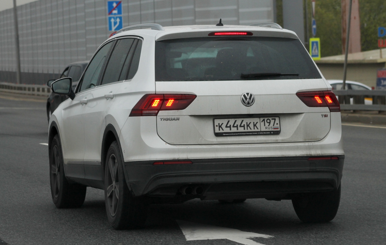 к 444 кк 197, Volkswagen Tiguan 2nd gen (AD/AX/Allspace/L), 2016–2021