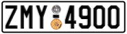 License plate of Greece, Cars