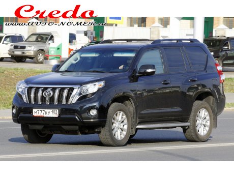 м777ку102, Toyota Land Cruiser Prado