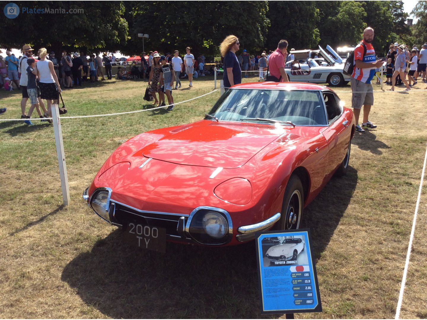 2000TY, Toyota 2000GT 1st gen (MF10/MF12), 1967–1970