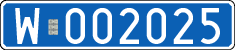 License plates of Poland, Diplomatic