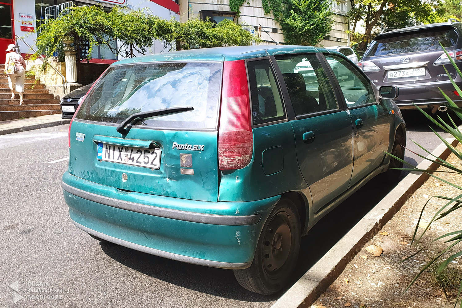 NIX-4252, FIAT Punto 1st gen 3-door Hatch (176), 1993–2000