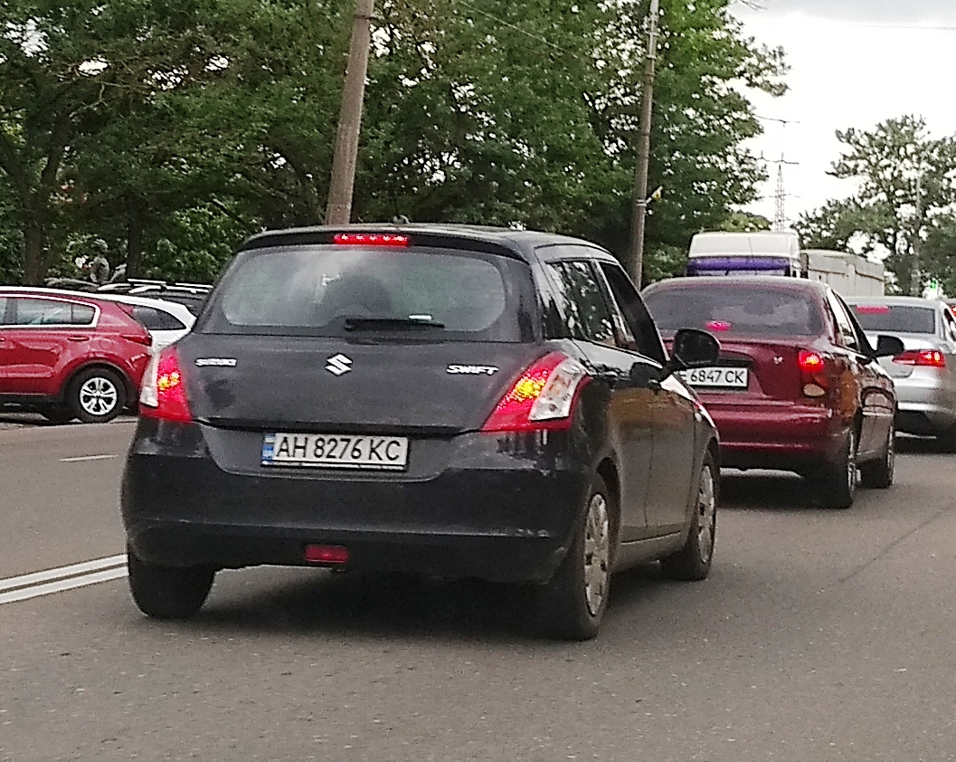 AH 8276 KC, Suzuki Swift 6th gen 5-door Hatch (AZG/ZC72), 2010–2017