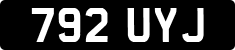 License plate of the United Kingdom, 1932 year system