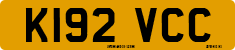 License plate of the United Kingdom, 1983 year system