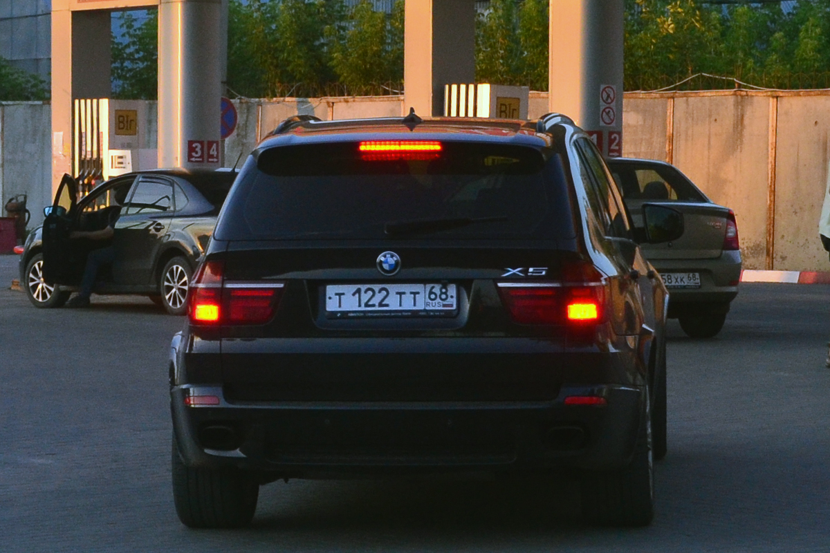 т 122 тт 68, BMW X5 2nd gen (E70), 2007–2013