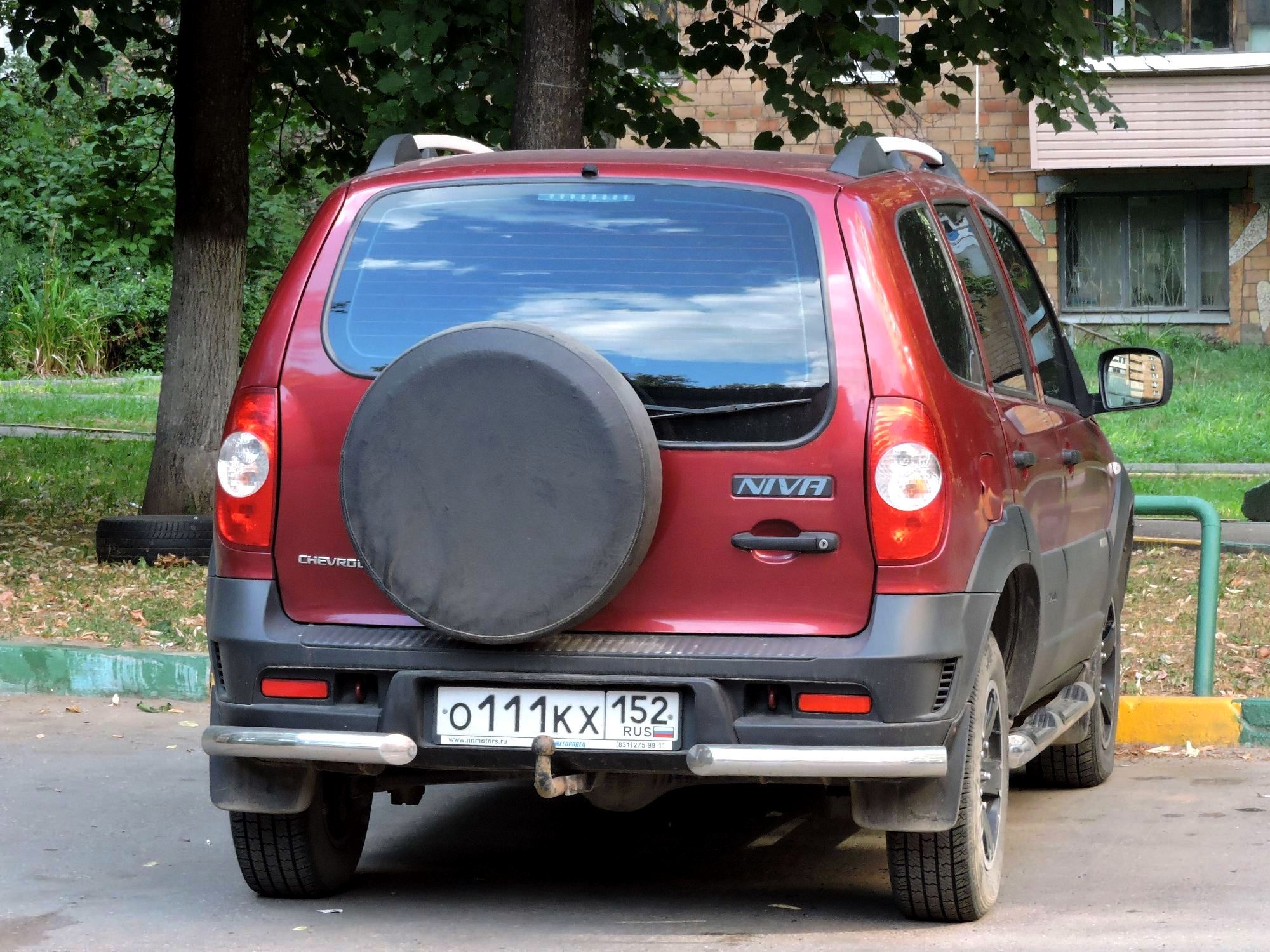 о 111 кх 152, Chevrolet 2123 Niva 