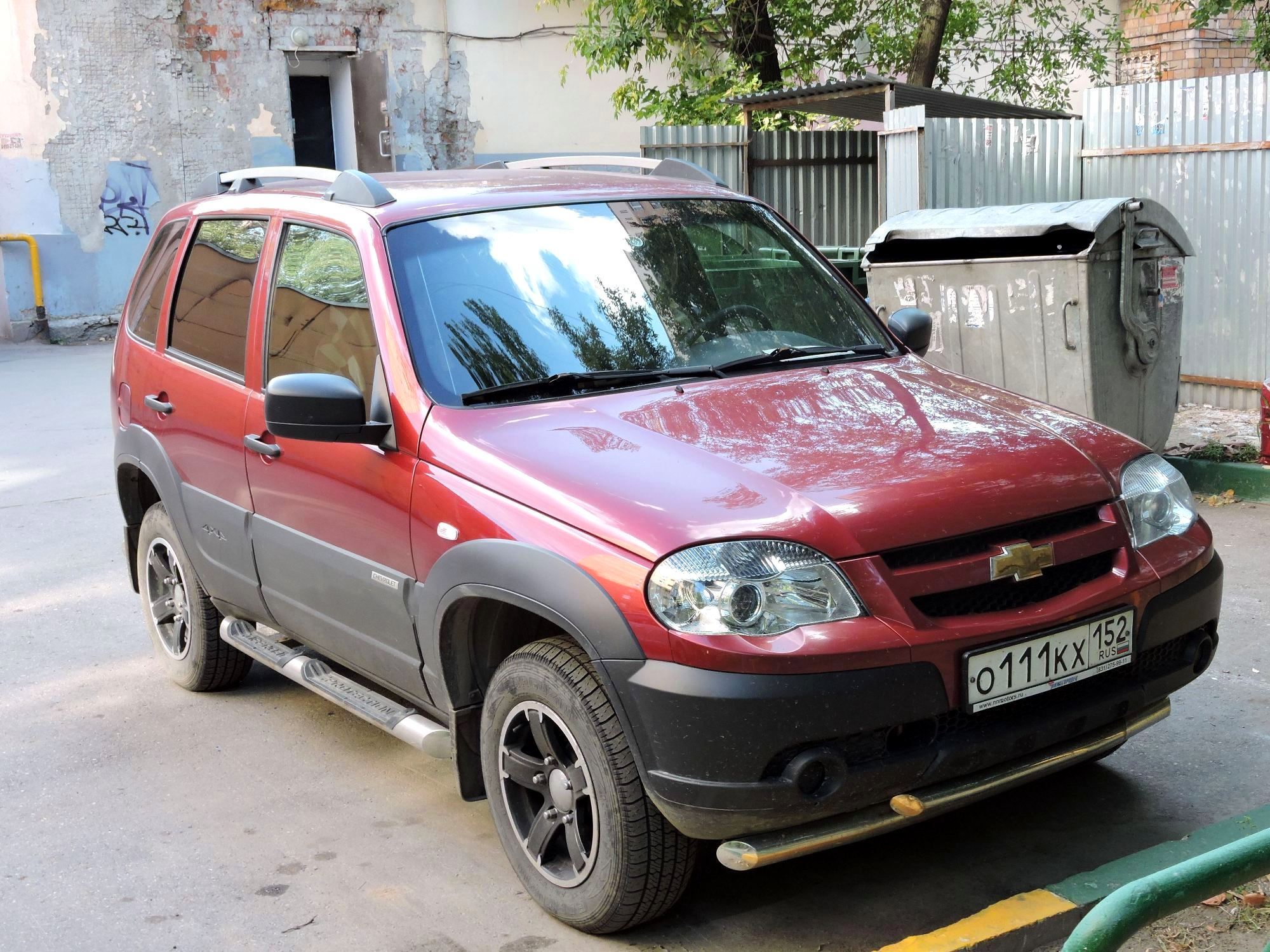 о 111 кх 152, Chevrolet 2123 Niva 