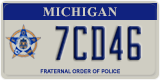 Michigan, Specialty plates (1AB23)