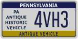 Pennsylvania, Antique Vehicle