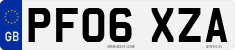 License plate of the United Kingdom, 2001 year system