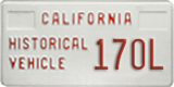 California, Historical (H/V XXXX)