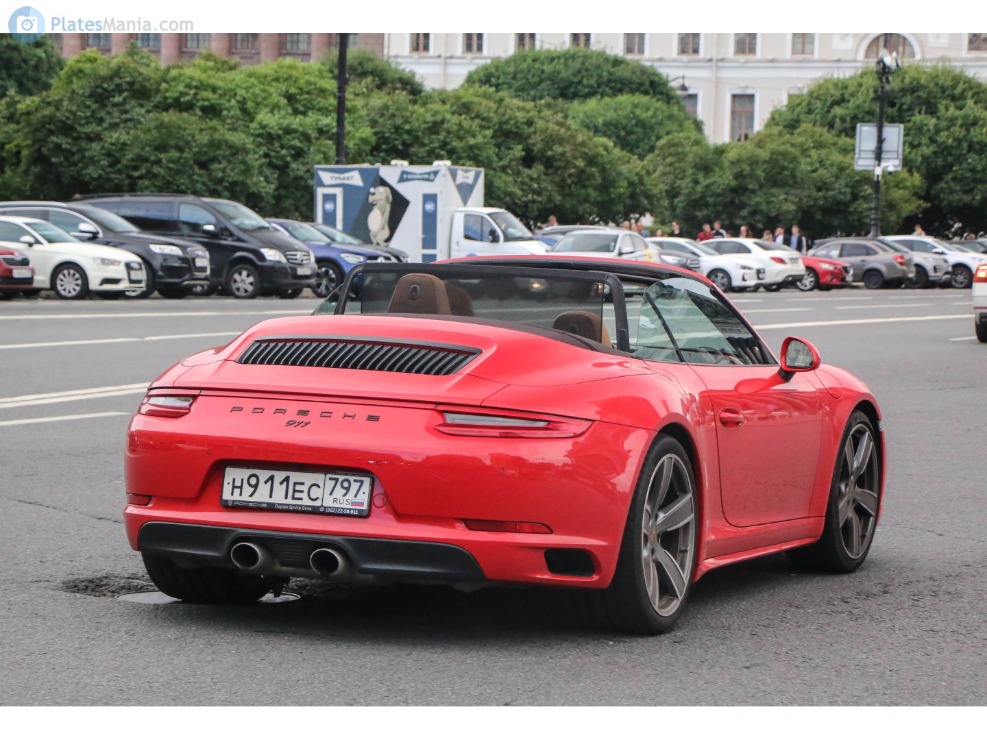 н 911 ес 797, Porsche 911 7th gen Cabrio (991.1), 2011–2017