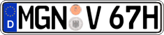 German license plate, Plates for oldtimers (type 