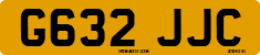 License plate of the United Kingdom, 1983 year system