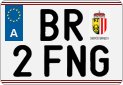 License plate of Austria, Regular plates
